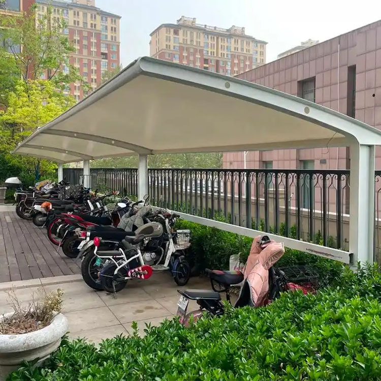 晋州市膜结构电动车棚